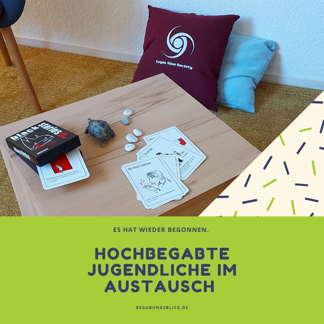 Read more about the article Hochbegabte Jugendliche im Austausch