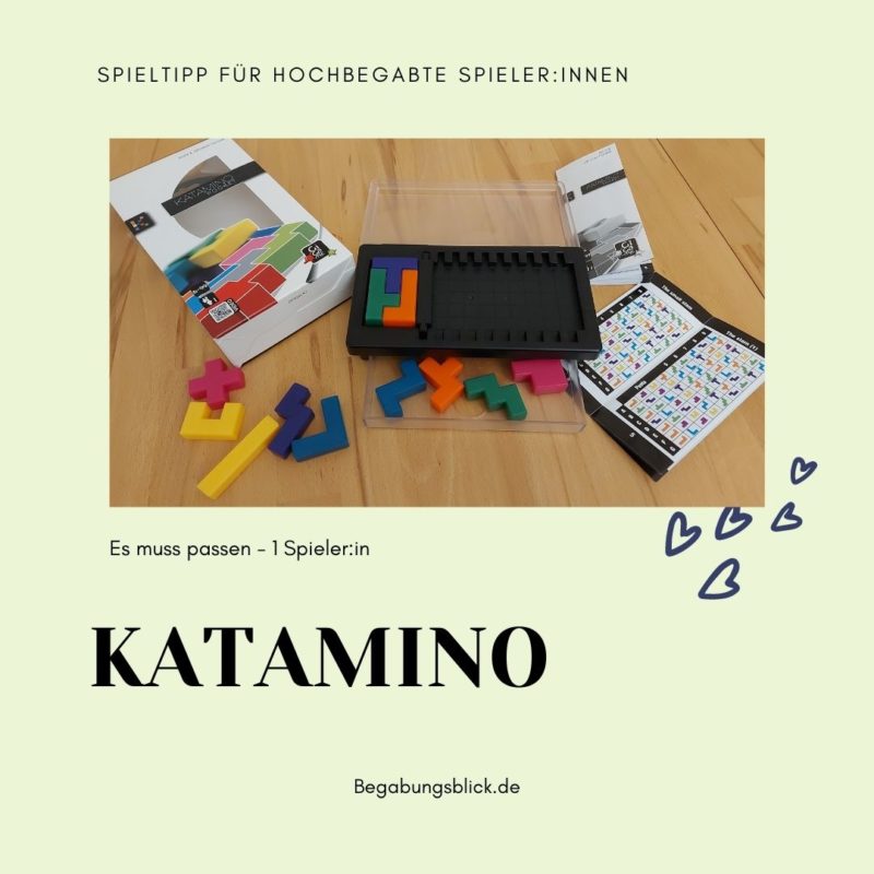 Katamino ein Spieltipp für höchstbegabte Schüler und hochbegabte Jugendliche