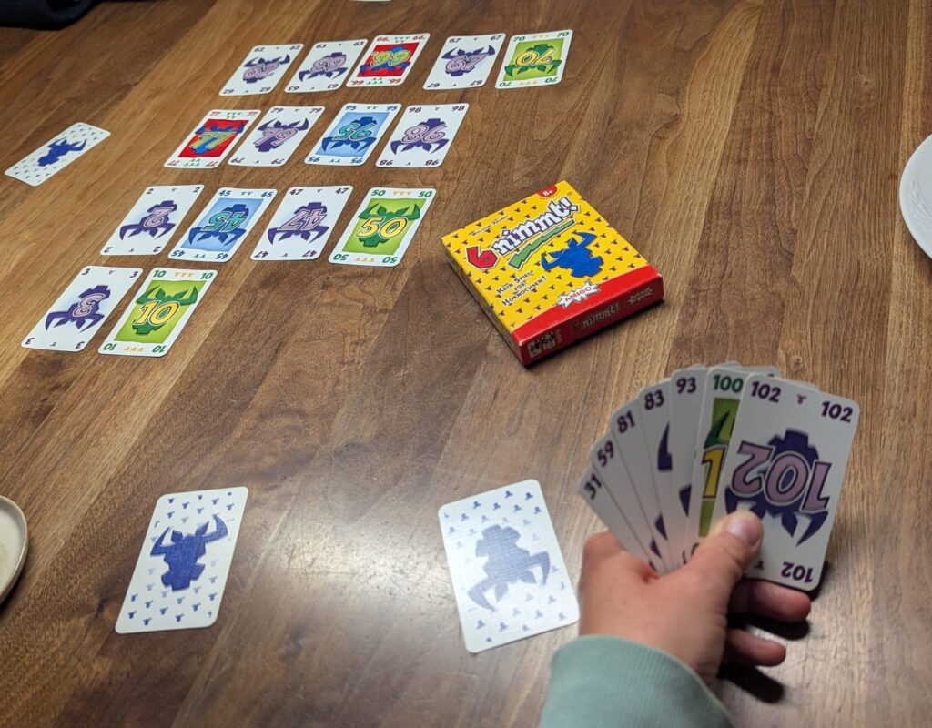 6 nimmt!: Ein Kartenspiel zwischen Planung und Glück. Spiel deine Karten gut aus!