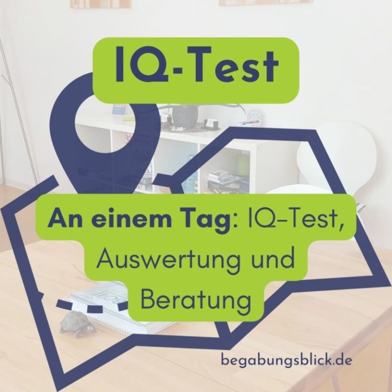 Intelligenzdiagnostik - IQ-Test Hochbegabung feststellen
