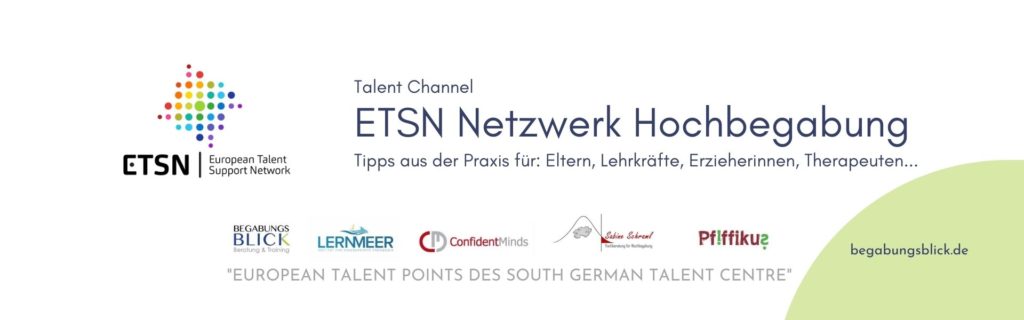 ETSN Netzwerk Hochbegabung bietet den Talent Channel
