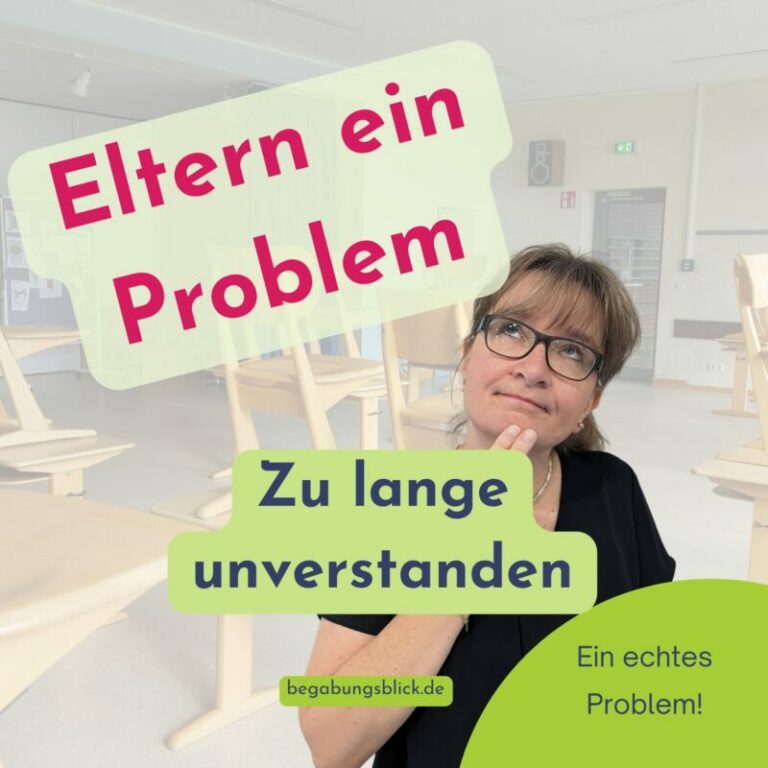 Zu lange unverstanden werden Eltern ein Problem Hochbegabung und Schulverweigerung