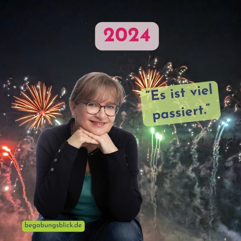 Rückblick 2024 - im Begabungsblick ist viel passiert