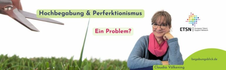 Wie begleite ich mein hochbegabtes Kind? Sind Hochbegabte immer perfektionistisch? Diese Fragen beschäftigen Eltern hochbegabter Kinder, aber auch Lehrkräfte und Erwachsene die mit ihrem eigenen Perfektionismus umgehen (müssen).