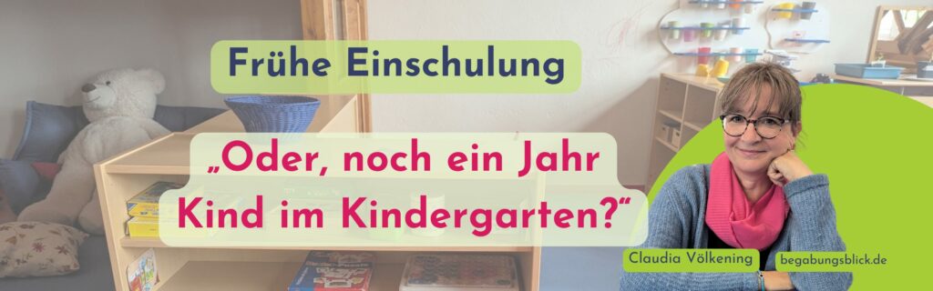 Frühe Einschulung, oder doch noch ein Jahr Kind sein im Kindergarten? Die rechtzeitige Einschulung hochbegabter Kinder verunsichert häufig.