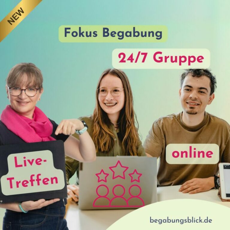 2025 Rückblick Begabungsblick ist auch der STart von Fokus Begabung dem Elternclub für Eltern hochbegabter Kinder.
