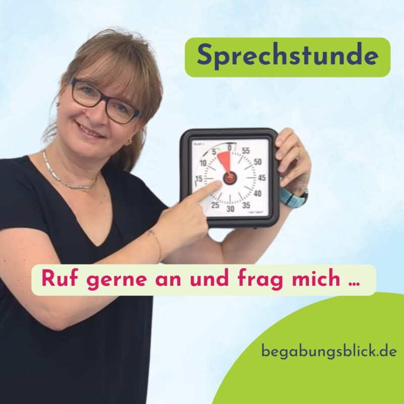 Sprechstunde im Begabungsblick Hannover. Stell deine Frage zu Hochbegabung oder IQ-Tests, oder wie Schule wieder gelingen kann.