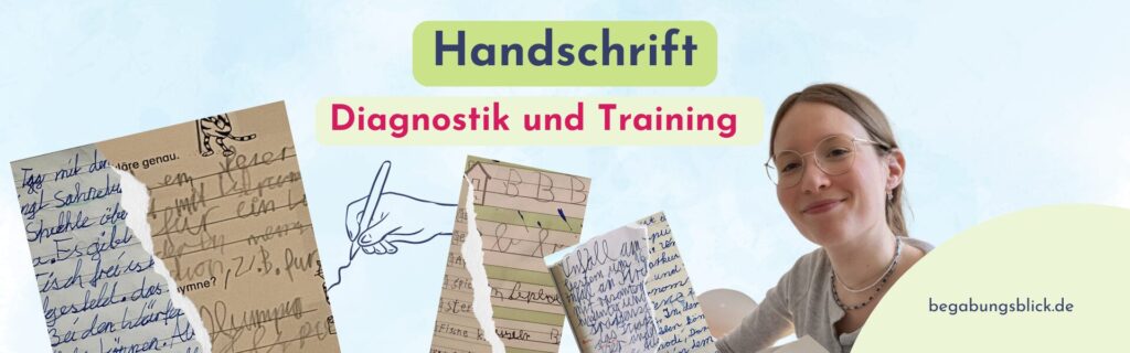 Handschrift: Diagnostik und Training. Die Handschrift ist die Grundlage für schulische Leistung und Wohlbefinden. Fehlt sie: droht Vermeidung