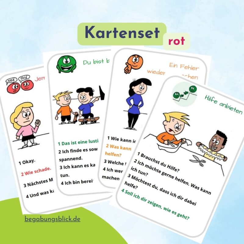 2026 Kartenset rot: Vorschaubild mit wichtigen Aussagen.